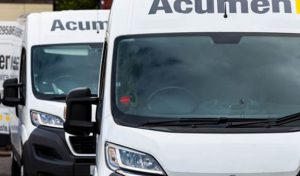 Acumen Commercial Waste Service fleet