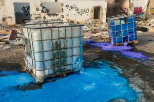 Chemical spillage