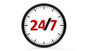 24/7 hour service