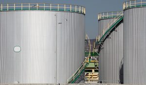 Large Waste Storage Tank