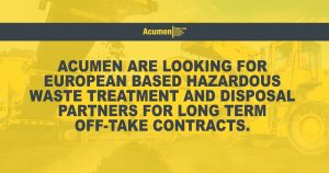 European Hazardous waste treatment